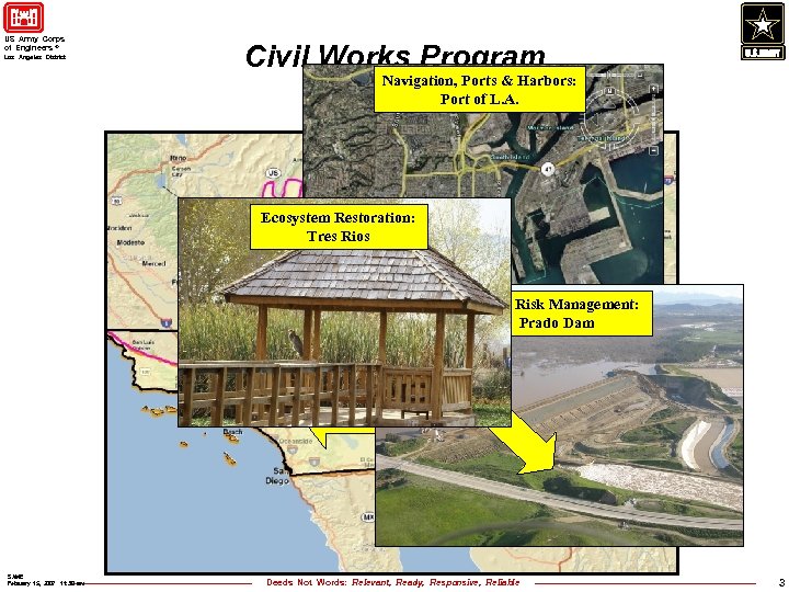 US Army Corps of Engineers ® Los Angeles District Civil Works Program Navigation, Ports