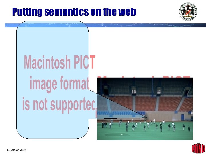 Putting semantics on the web J. Hendler, 2002 13 