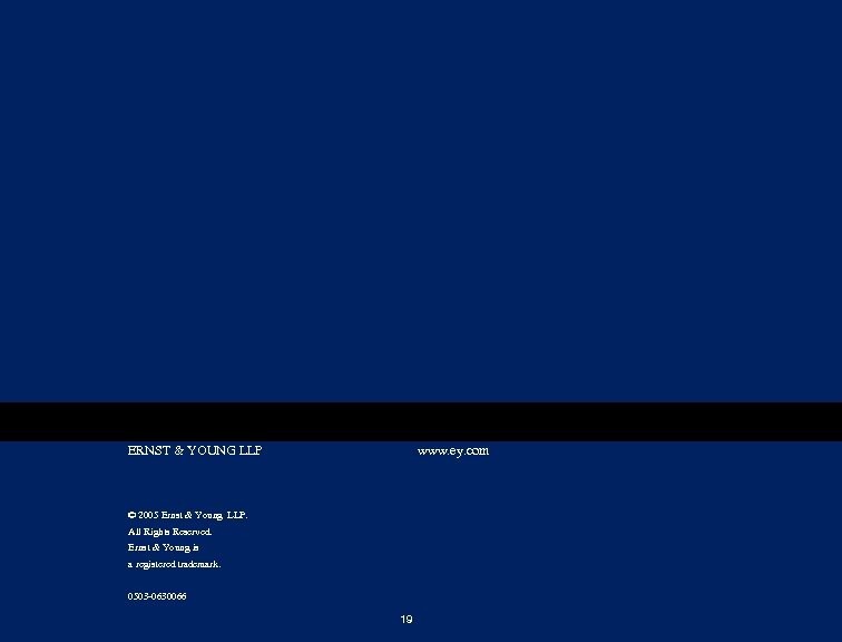 SIXTH ANNUAL PHARMACEUTICAL COMPLIANCE COMGRESS AND BEST PRACTICES FORUM – NOVEMBER 8, 2005 www.