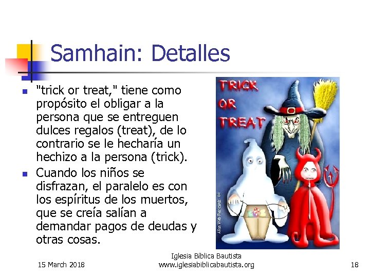 Samhain: Detalles n n 