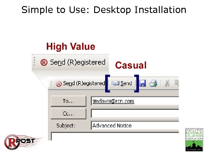 Simple to Use: Desktop Installation 