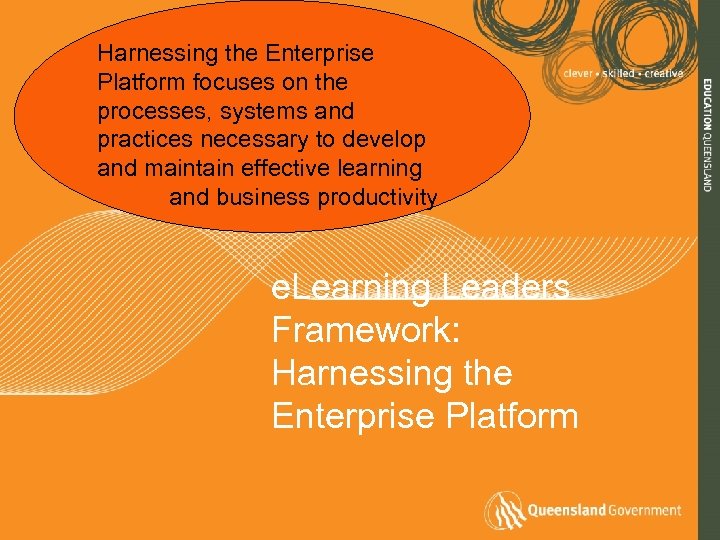 Harnessing the Enterprise Platform focuses on the processes, systems and practices necessary to develop