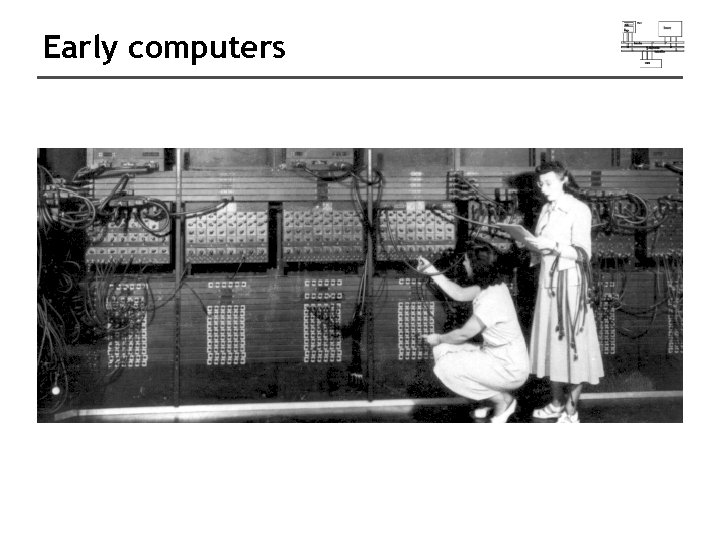 Early computers 