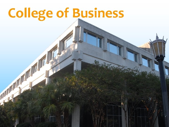 College of Business 