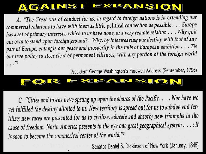 Isolationism Expansionism documents expan 1 