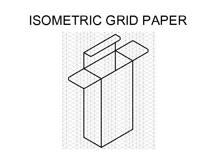 ISOMETRIC GRID PAPER 