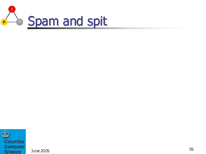 Spam and spit June 2005 55 