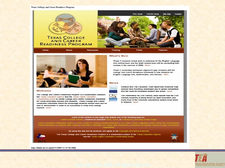 Copyright TEA, 2009. All rights reserved. 