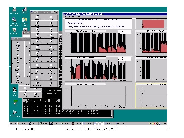 18 June 2001 SCT/Pixel ROD Software Workshop 9 