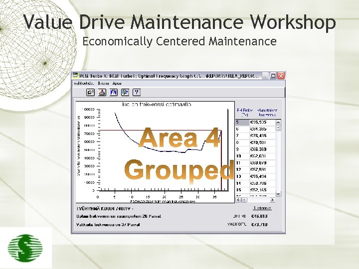 Value Drive Maintenance Workshop Economically Centered Maintenance 