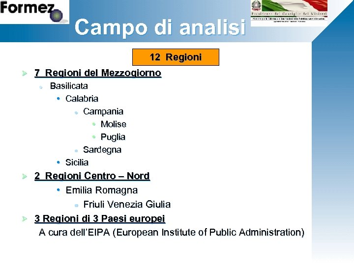 Fare. Campo di analisi lo stile clic per modificare del. Regioni titolo 12 Ø