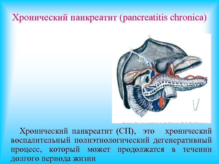 Хронический панкреатит код