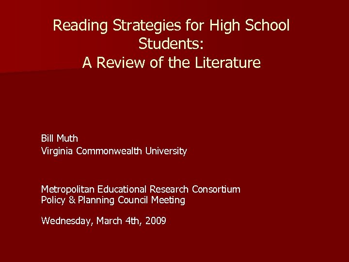 reading-strategies-for-high-school-students-a-review