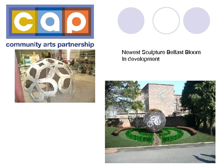 Newest Sculpture Belfast Bloom In development 