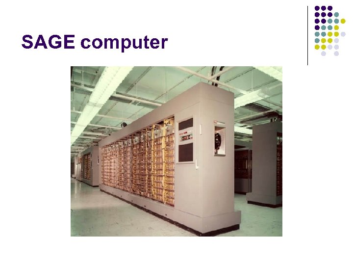 SAGE computer 