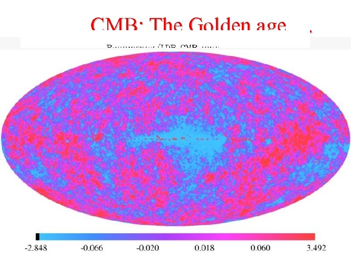 CMB: The Golden age…. 