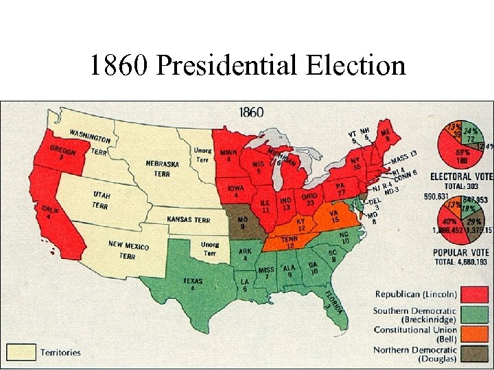 1860 Presidential Election 