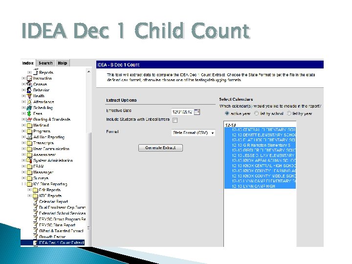 IDEA Dec 1 Child Count 