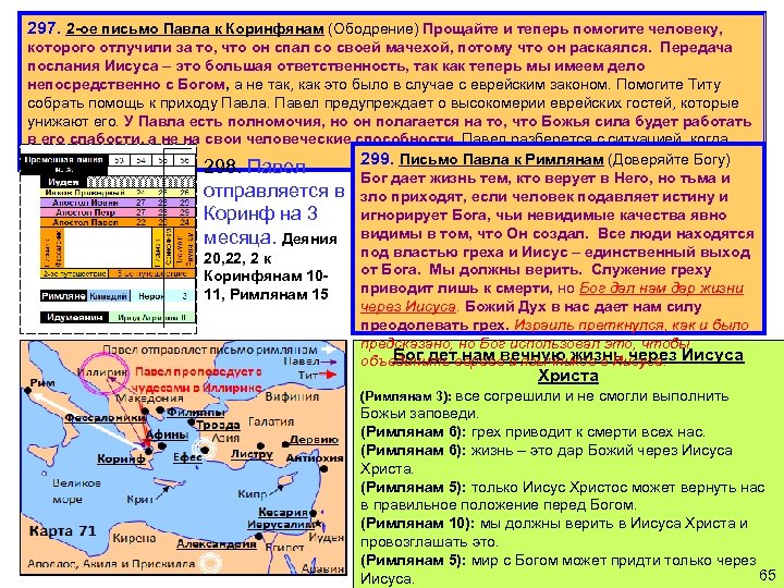 297. 2 -ое письмо Павла к Коринфянам (Ободрение) Прощайте и теперь помогите человеку, которого