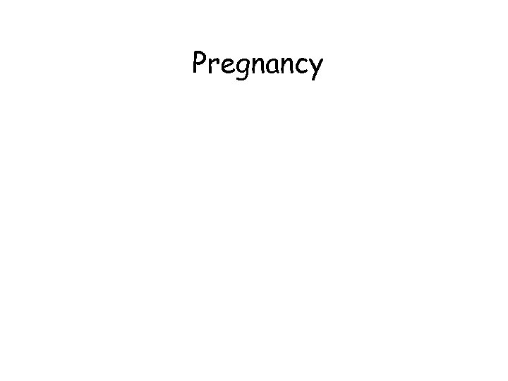 Pregnancy 
