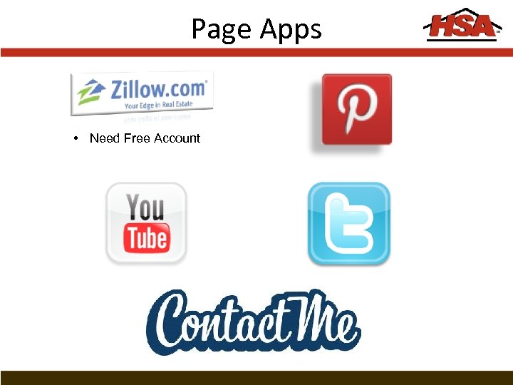 Page Apps • Need Free Account 
