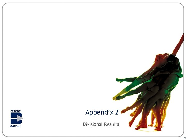Appendix 2 Divisional Results 4 