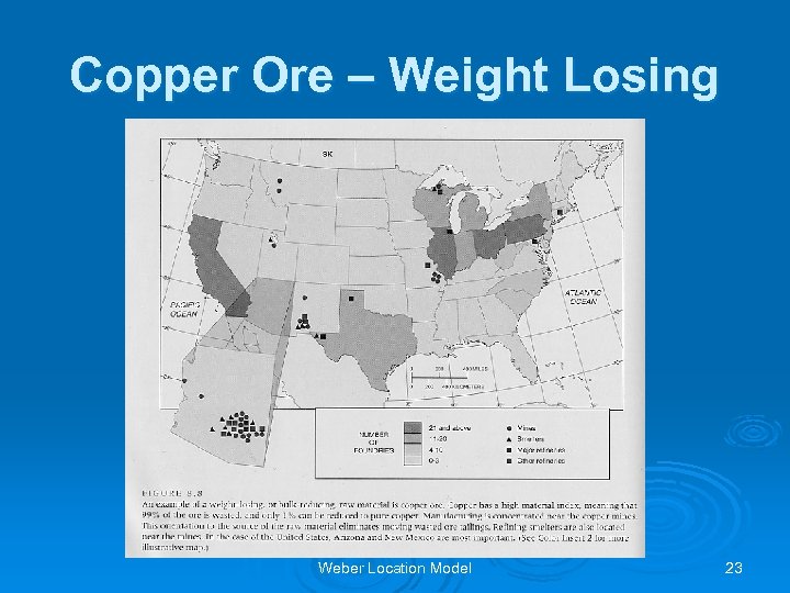 Copper Ore – Weight Losing Weber Location Model 23 