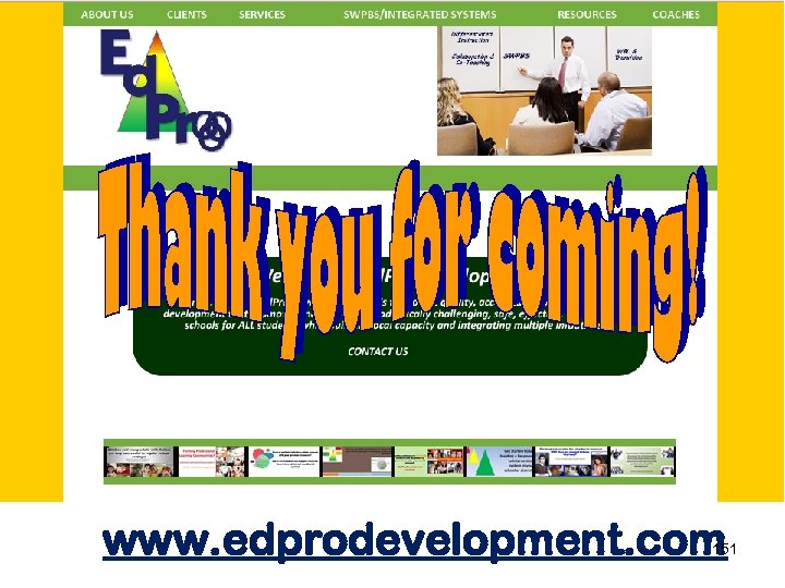 www. edprodevelopment. com 151 