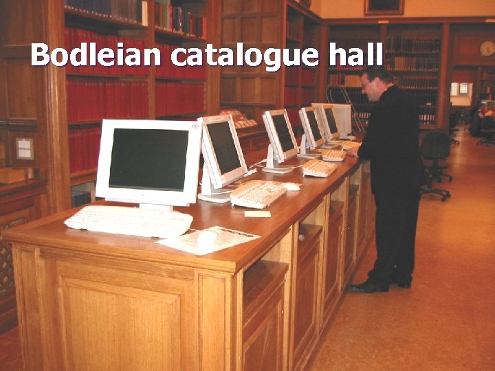 Bodleian catalogue hall 