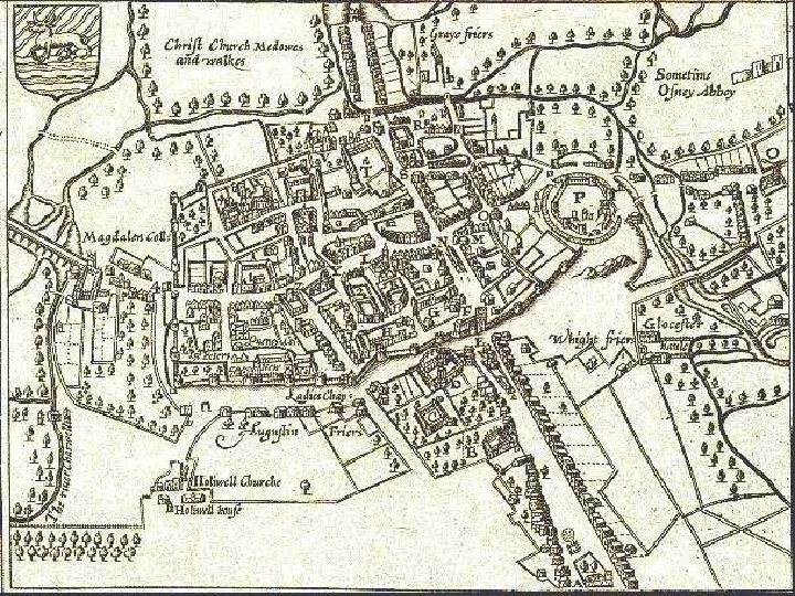 Digitised version of John Speed’s Oxford 