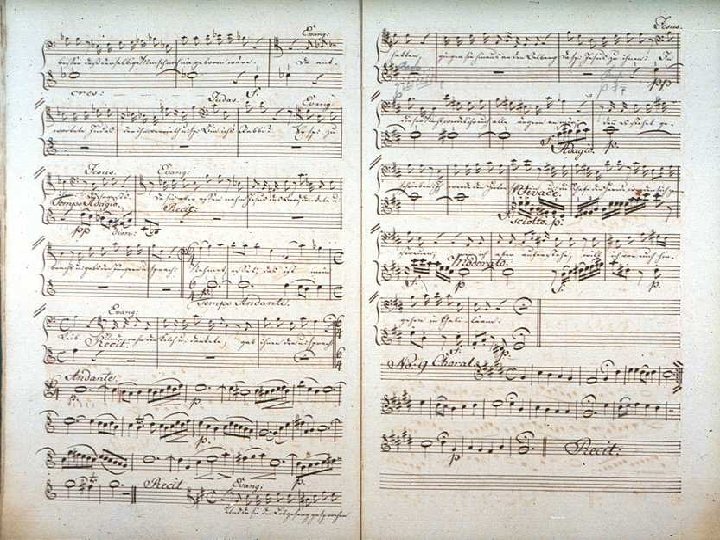 Digitised manuscript Mendelssohn score 