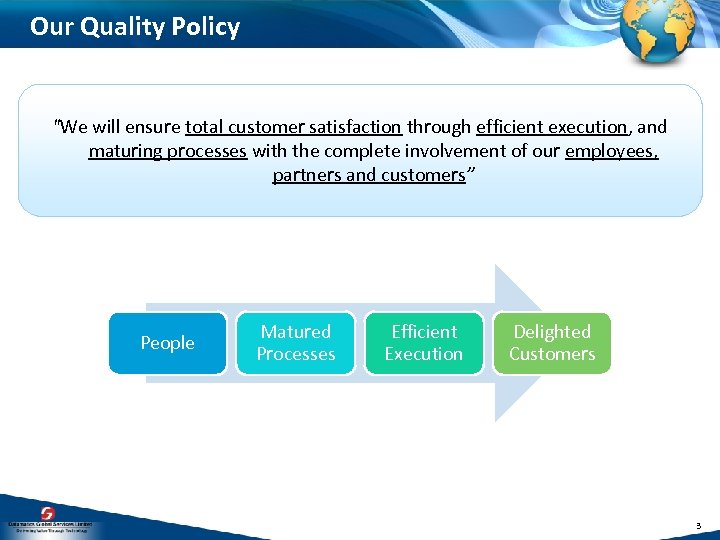 Our Quality Policy 