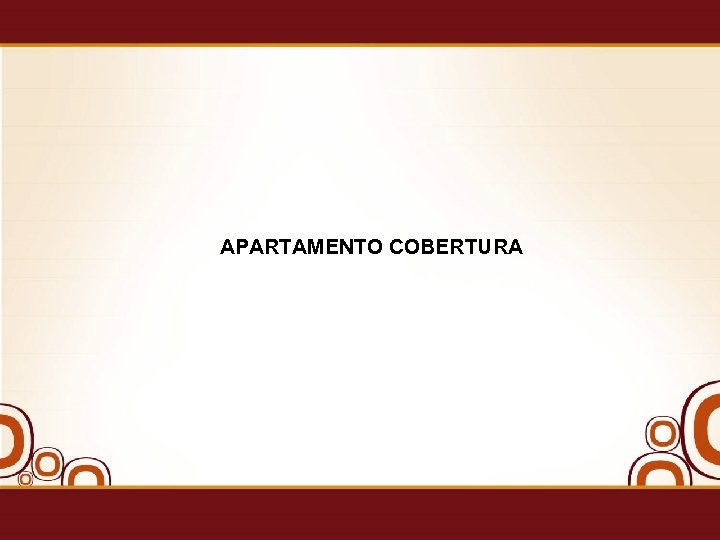 APARTAMENTO COBERTURA 