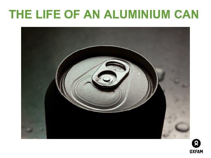 THE LIFE OF AN ALUMINIUM CAN 