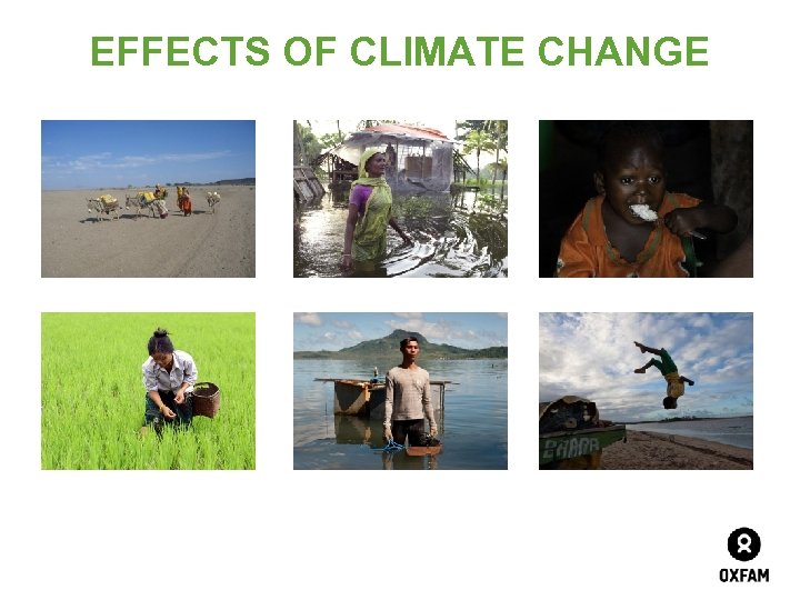 EFFECTS OF CLIMATE CHANGE 