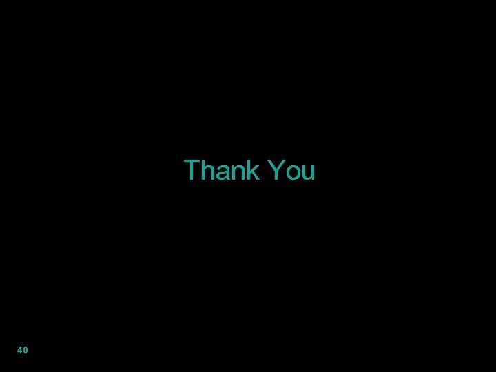 Thank You 40 