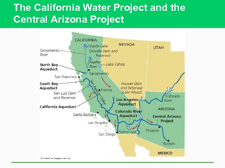 The California Water Project and the Central Arizona Project 