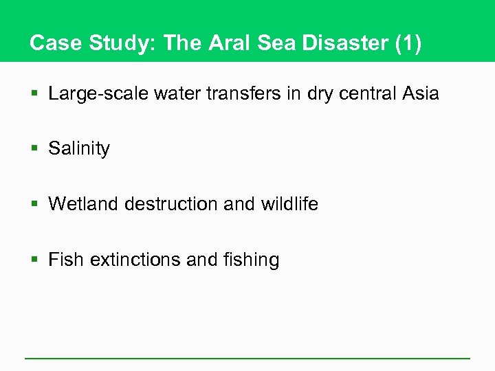 case study water resources