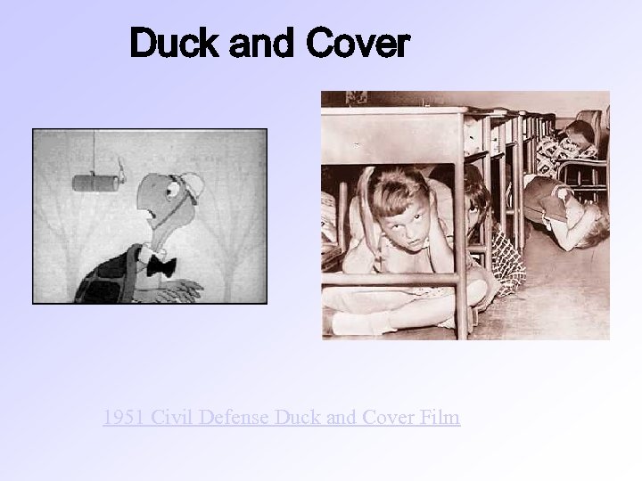 Duck and Cover 1951 Civil Defense Duck and Cover Film 