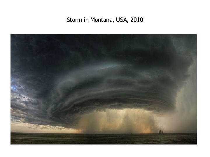 Storm in Montana, USA, 2010 