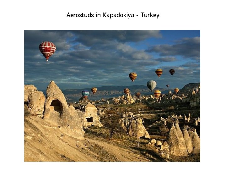 Aerostuds in Kapadokiya - Turkey 