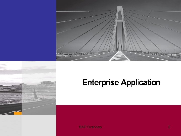 Enterprise Application SAP Overview 2 
