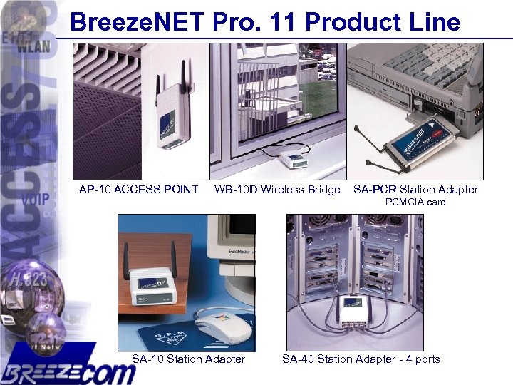Breeze. NET Pro. 11 Product Line AP-10 ACCESS POINT WB-10 D Wireless Bridge SA-PCR