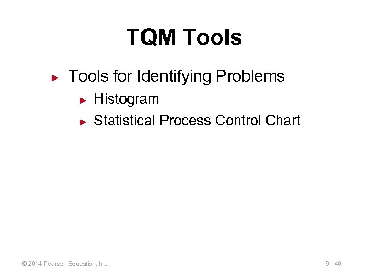 TQM Tools ► Tools for Identifying Problems ► Histogram ► Statistical Process Control Chart