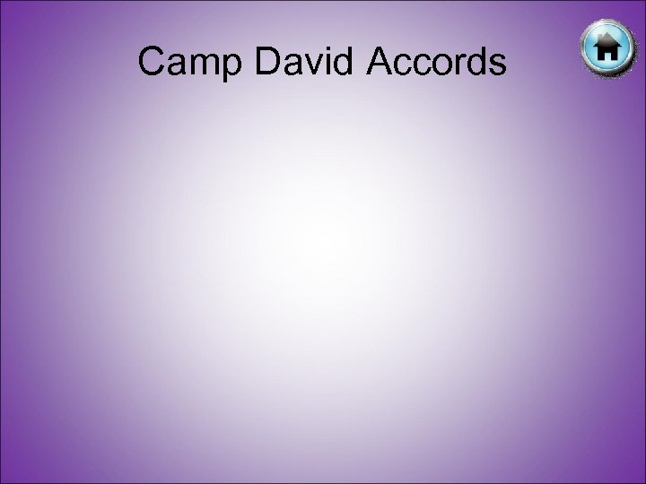 Camp David Accords 