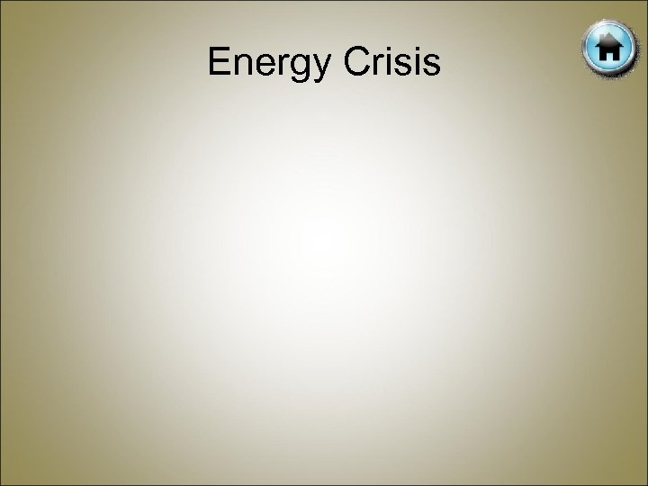 Energy Crisis 