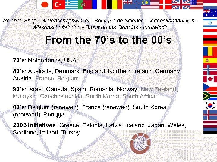 Science Shop - Wetenschapswinkel - Boutique de Science - Videnskabsbutiken Wissenschaftsladen - Bazar de