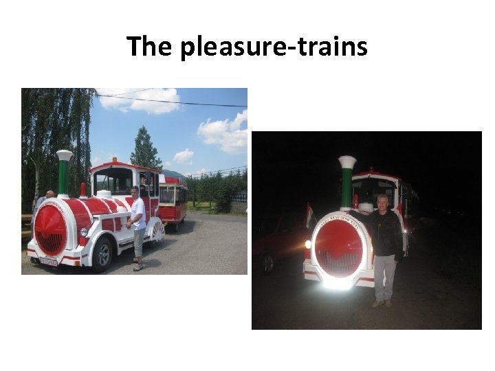 The pleasure-trains 