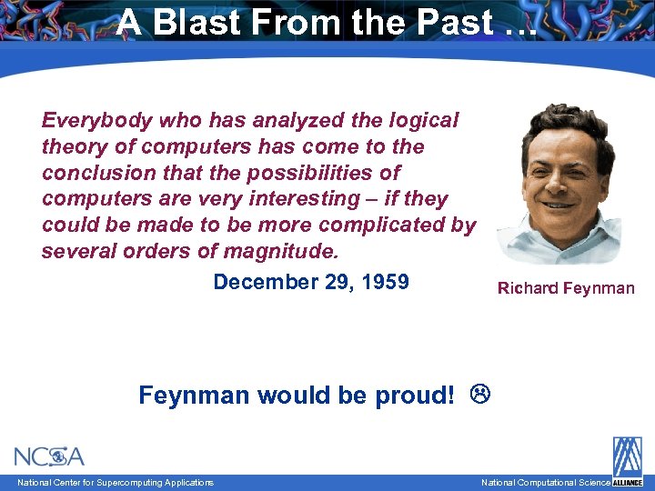 A Blast From the Past … Everybody who has analyzed the logical theory of