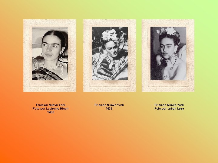 Frida en Nueva York Foto por Lucienne Bloch 1933 Frida en Nueva York 1933